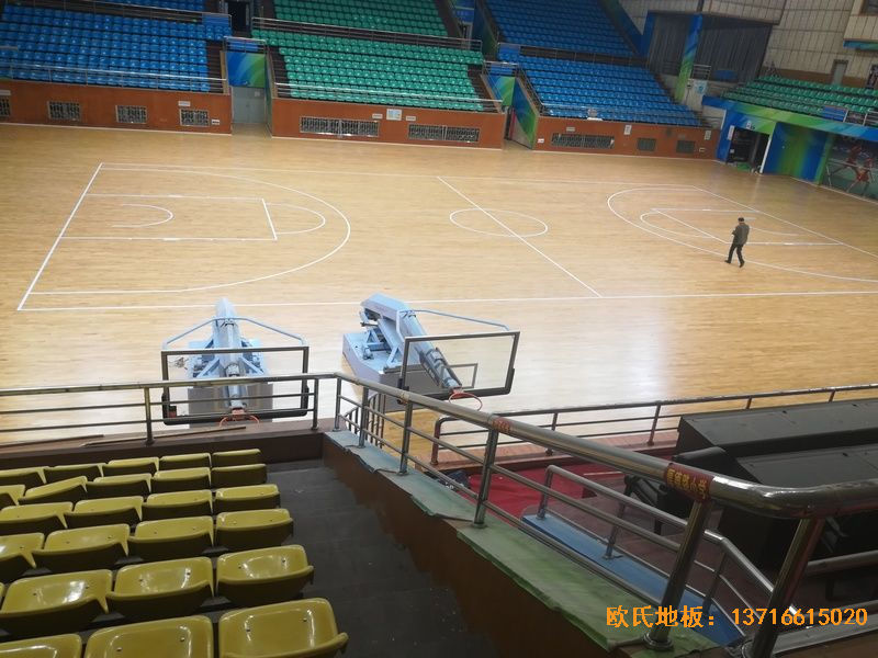 赣州体育馆运动地板铺装案例