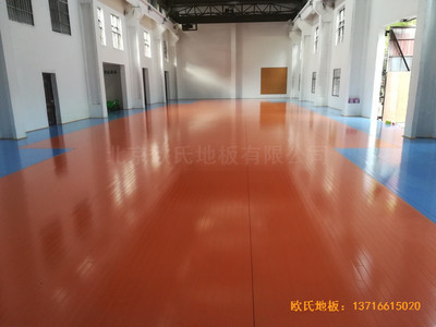 南昌赤练排球馆体育地板铺装案例