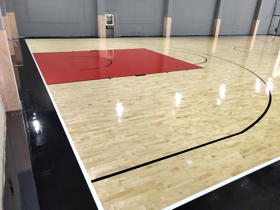 篮球木地板案例