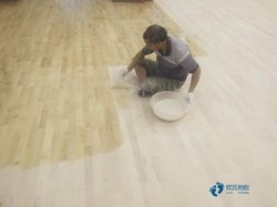 大学体育篮球木地板施工单位